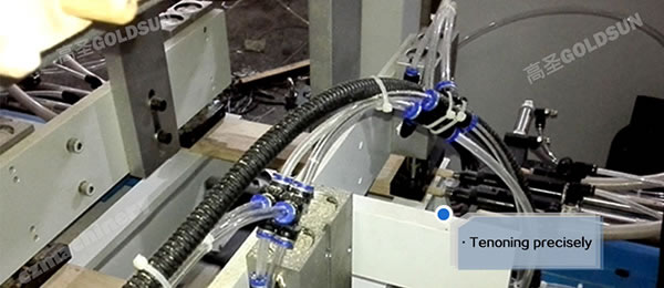 Gắn keo và cắt mộng chính xác
